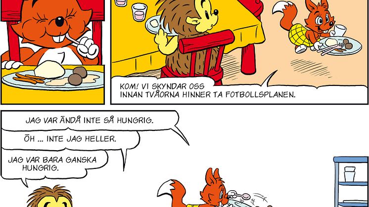 Serieruta Bamse nr 4/5 2021