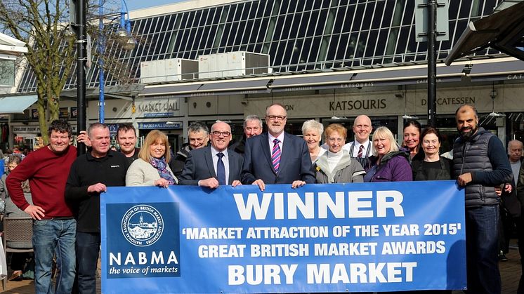National acclaim for Bury’s award-winning market
