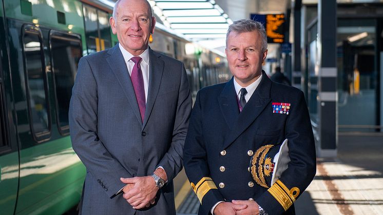 GTR has pledged its support to the Forces Community by signing the Armed Forces Covenant