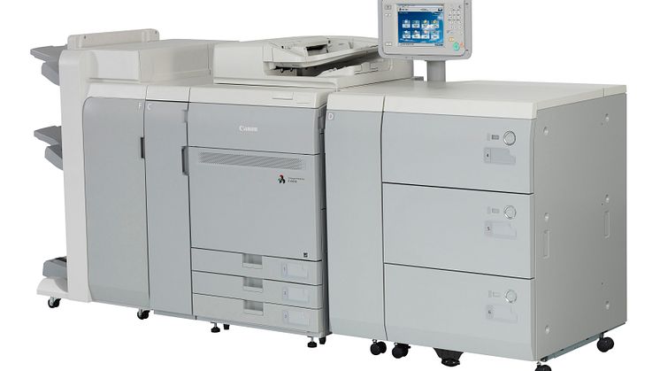 Canon utvider sin produktlinje med ny imagePRESS for fargeproduksjon på enkle ark