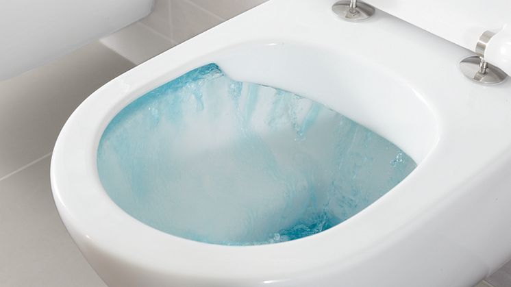 Direct Flush -åpen spylekant for enklere renhold.