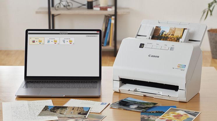CANON STYRKER PRODUKTUTVALGET MED fotoskanneren imageFORMULA RS40 SOM GIR VEKSTMULIGHETER I NYE BILDEMARKEDER