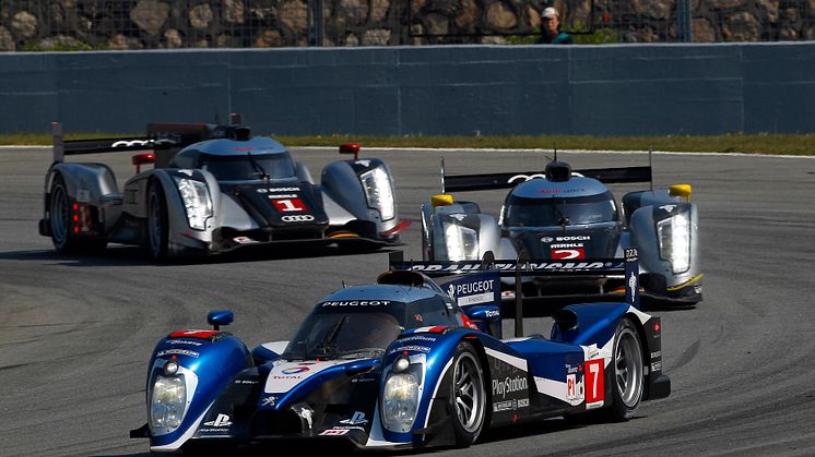 Peugeot 908 afslutter sæsonen med dobbeltsejr i Kina og samlet sejr i Intercontinental Le Mans Cup