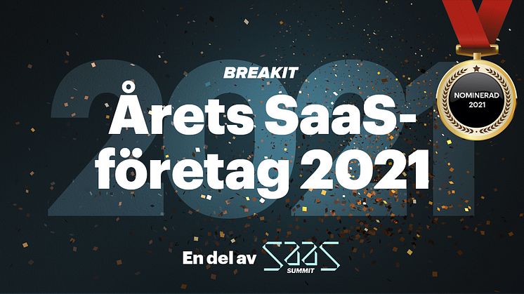 Kontek nominerat till Årets SaaS-företag 2021
