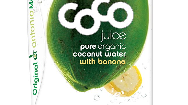 Dr. Martins Coco Juice banan økologisk 500 ml