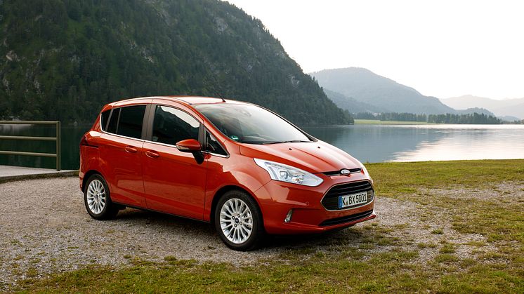 Nye Ford B-MAX lanseres i Norge i høst