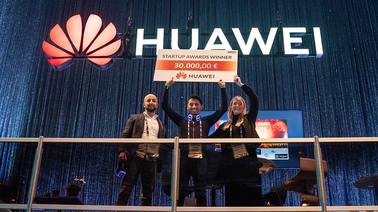 Walkbeat vann Huawei Startup Awards på Slush