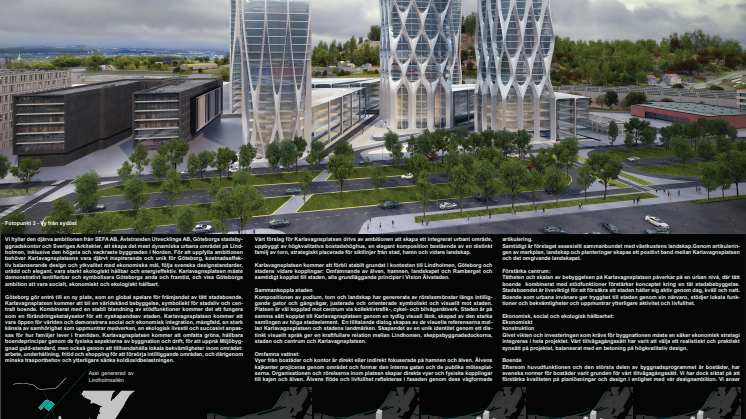 Arkitekttävling Karlavagnstornet - Tävlingsbidrag nr 2