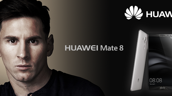 Världens bästa fotbollsspelare Lionel Messi är ny ambassadör för Huawei