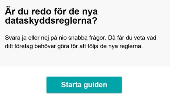 Enkel guide underlättar för företag att följa GDPR