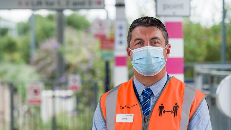 Thameslink's Joe Healy is supporting this year's campaign