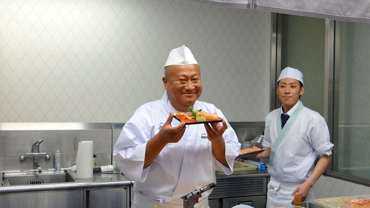 Norsk laks i Japan