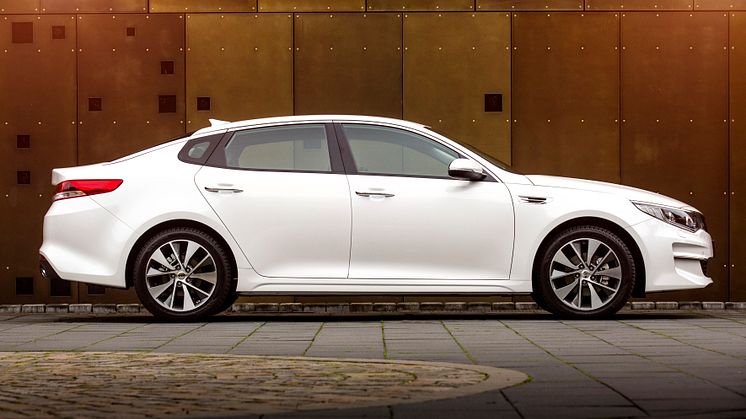 Kia lanserar nya Optima i april