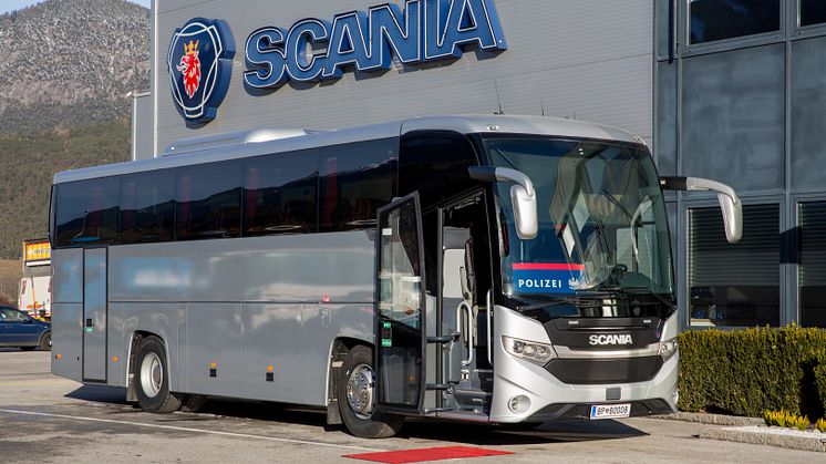 Scania Busse eignen sich auch für Spezialeinsätze.