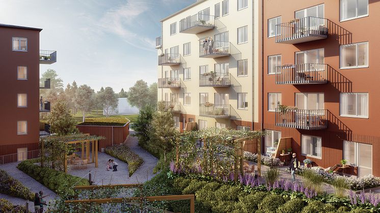 Lindbäcks gör affär med Willhem – bygger 292 lägenheter i Haninge