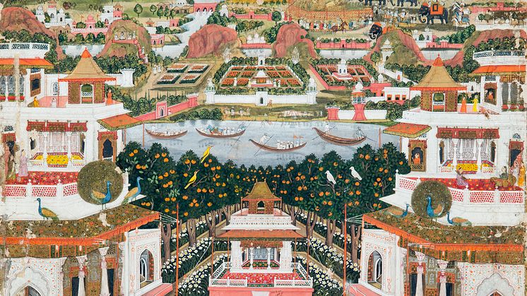 Palats och djungel – Indiska miniatyrmålningar och konsthantverk 1600-1800-tal på Östasiatiska museet