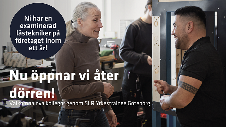 Nu öppnar vi åter dörren!
