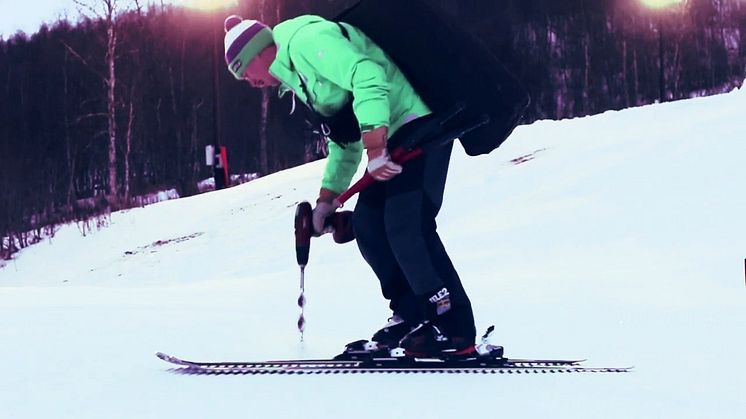 Världseliten i Skicross på plats i Hemavan
