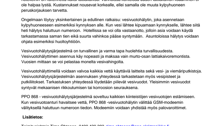 Suihkuun nukahtaminen tulee kalliiksi