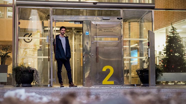 Rasmus Kleppe, nærings-Ph.D. i Kanvas, har forsket på risikolek blant de minste barna i barnehagen.