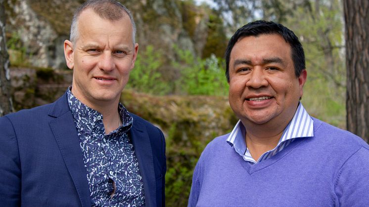 Martin Hallbeck och Juan Reyes, Linköpings universitet