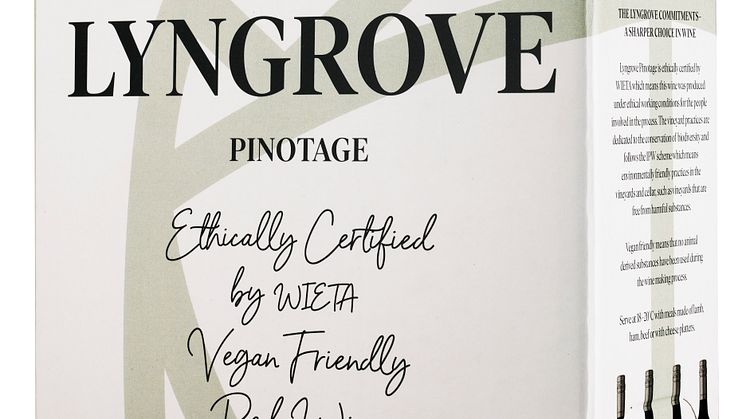 Lyngrove Pinotage i ny årgång och design