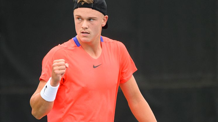 Danska supertalangen Holger Rune - spelar måndag i Stockholm Open