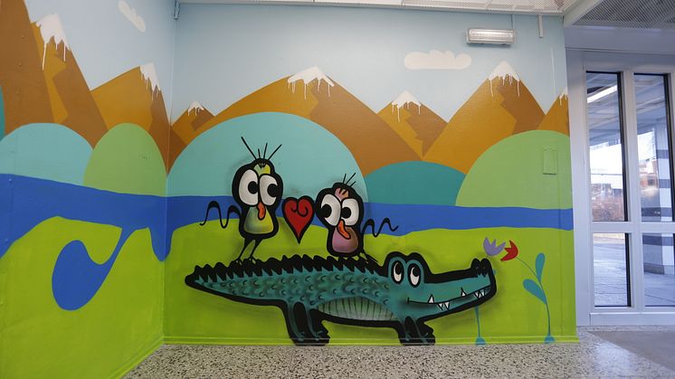 Konstprojekt Albyvägen