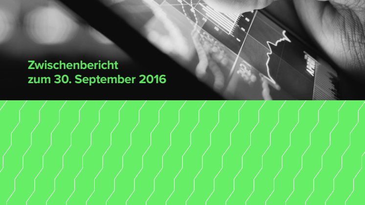 Zwischenbericht zum 30. September 2016