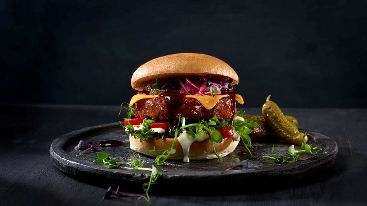 Utfordrer med ny norsk plante-burger