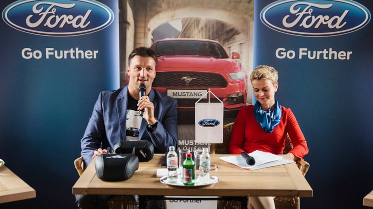 Kiss Gergely háromszoros olimpiai bajnok a Ford Mustang nagykövete