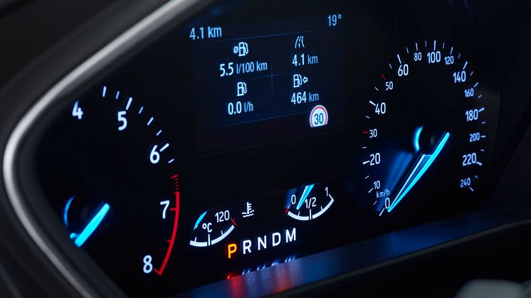 Ny Ford Focus Vignale interiør