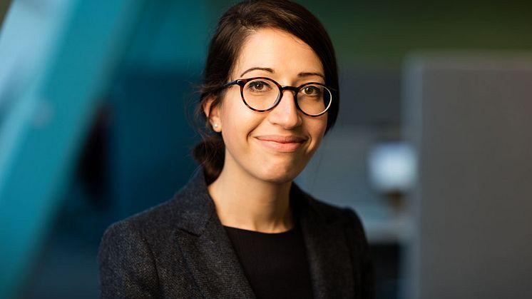 En av fyra klasscoacher - Shahad Lund, projektledare på Forsen i Malmö
