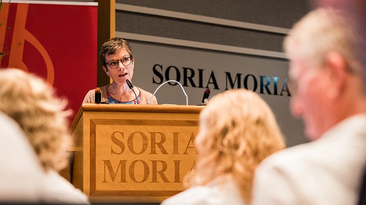 - NÅ MÅ MYNDIGHETENE VÅKNE. Marit Hermansen mener myndighetene må ta tak i utfordringene i fastlegeordningen umiddelbart. Foto: Legeforeningen/Thomas Barstad Eckhoff
