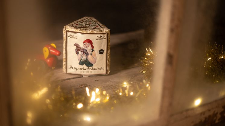 Årets julsmak från Leksands Knäckebröd - pepparkaksknäcke!