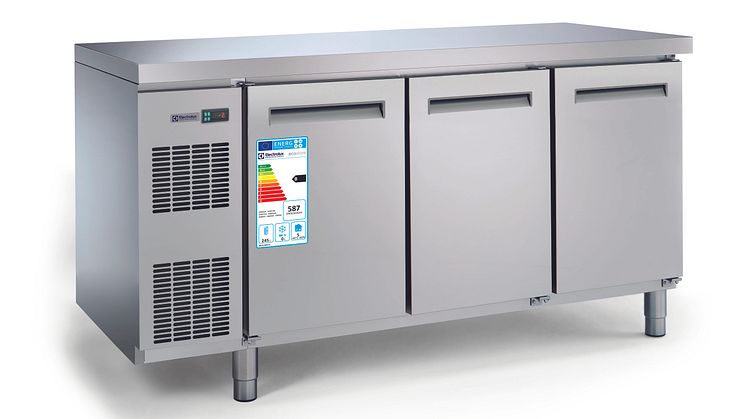 Nya ecostoreHP Standrad kylbänk har energieffektivitetsklass B och högsta klimatklass 5.