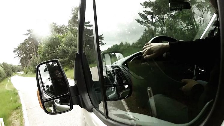 DEN NYE FORD TRANSIT TORTURERES PÅ TESTBANE