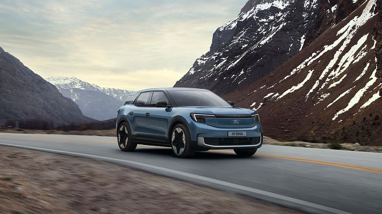 Ford elektrifierar en ikonisk modell med introduktionen av nya helelektriska Explorer, utvecklad och byggd i Europa