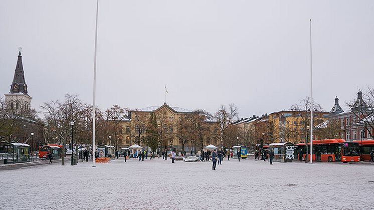 Stora torget i Karlstad.