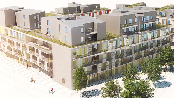 Fastighetsbyrån första lokalhyresgästen på Kongahälla
