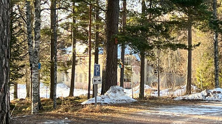 Fasta Paviljongen sedd från Måendets museum.