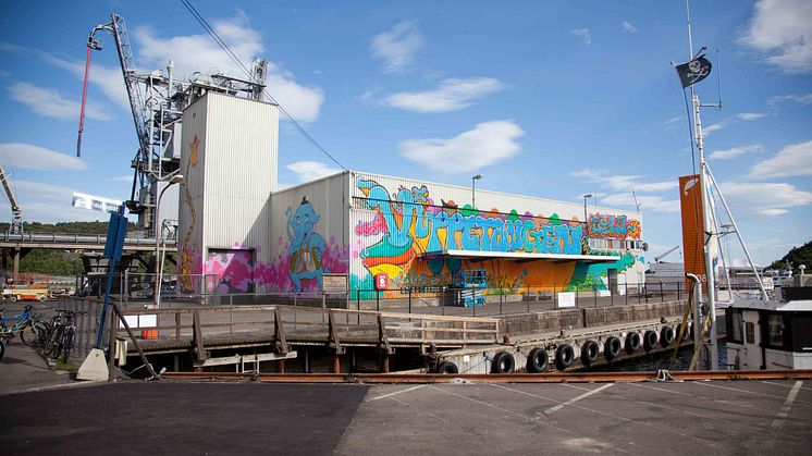 Gledessymfoni - grafittikunst, Vippetangen