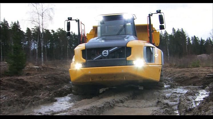 Film på Volvo A60H - maximal tillgänglighet