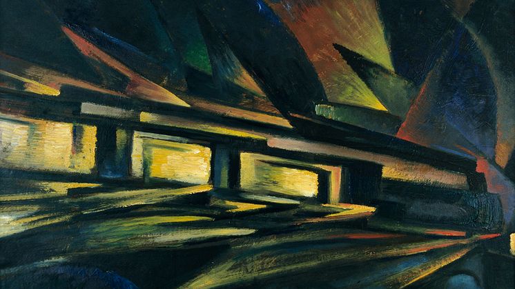Gösta Adrian-Nilsson, Snälltåg II, 1906