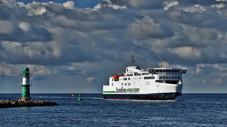 Scandlines' neue Hybridfähre "Berlin" 