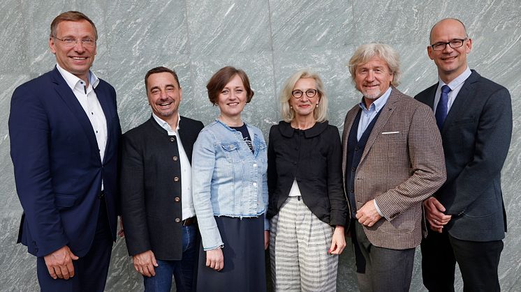 v.l.: Norbert Käthler, Michael Gerber, Karmen Strahonja, Bernadette Spinnen, Uwe Wanger, Sören Uhle Nicht auf dem Bild: Gerold Leppa Foto:(c)Peter Wieler