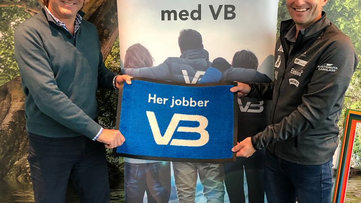 NYE SAMARBEIDSPARTNERE: Daglig leder i VB, Øystein Kjellsen, og generalsekretær i Norges Skiskytterforbund, Morten Djupvik.
