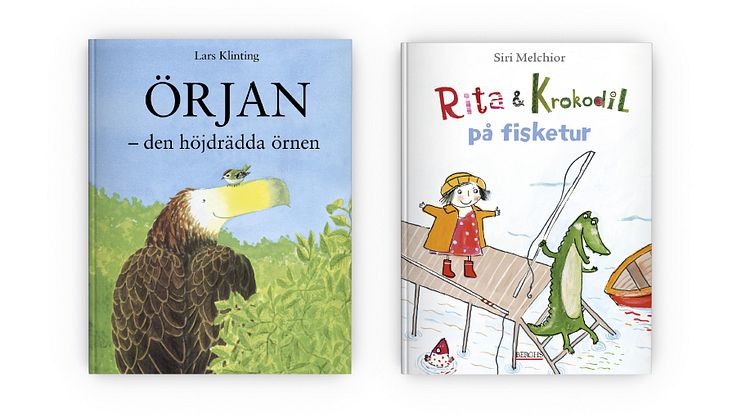Fjärde veckan av BOK HAPPY MEAL med böcker av  Lars Klinting och Siri Melchior