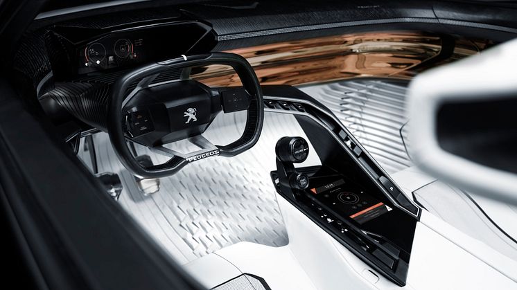 Elbilen Fractal får designpris för Peugeot i-Cockpit®
