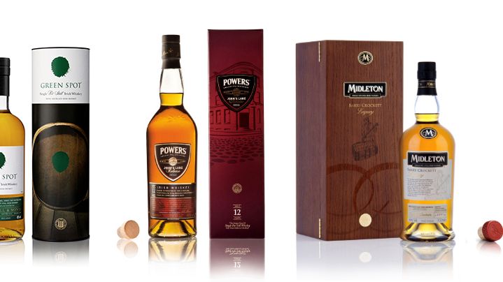 Pernod Ricard erweitert sein Prestige-Portfolio um fünf irische Whiskey-Marken